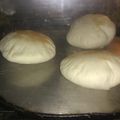 El cooksnap de Patricia Valeria cuando hizo Pan Árabe.
