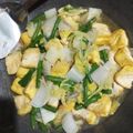Cooksnap dari destri kania untuk resep Tumis Sawi Putih Tahu Kuning