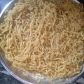 Disha Gupta का कुकस्नैप जब उन्होंने नुक्कड़ वाली स्पाइसी मैगी(nukkad wali spicy maggi recipe in hindi) बनाया था।
