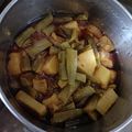 Dolly Gupta का कुकस्नैप जब उन्होंने आलू सेम की फली की सब्जी (aloo sem ki phali ki sabzi recipe in Hindi) बनाया था।