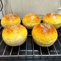 Cooksnap dari Alice Kitchen untuk resep Mozzarella Beef Burger (homemade buns)