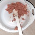 Cooksnap dari dinda putri untuk resep Omelet Teri Beet (MPASI)