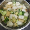 Cooksnap Azira Aziz semasa beliau membuat Sup Telur Puyuh.