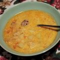 Villő Cooksnap-ja, amikor elkészítette a(z) "Hamis" korhelyleves receptet.