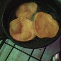 El cooksnap de Reina Godoy cuando hizo Torta fritas dulces.