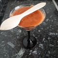 El cooksnap de genicorreo cuando hizo Gazpacho de Sandía.