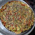 El cooksnap de Eat Well Enjoy Life cuando hizo Tarta de zucchini con base de papa.