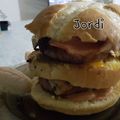 El cooksnap de Jordi cuando hizo Hamburguesa con cubiertos🍔🍴.