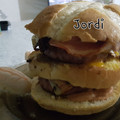 El cooksnap de Jordi cuando hizo Hamburguesa con cubiertos🍔🍴.