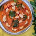 Pinky jain का कुकस्नैप जब उन्होंने काजू करी (kaju curry recipe in Hidni) बनाया था।