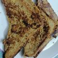 Mk Mahwish's cooksnap of when they made French toast.