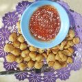 Cooksnap dari Irma Melika untuk resep Pentol goreng terigu sambal pecel