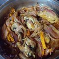 El cooksnap de Dorisita cuando hizo Escabeche de Pollo.
