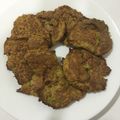 El cooksnap de Marisa cuando hizo Nuggets de brócoli.