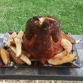 lu.angelripper's cooksnap of when they made Smoky Beer Can Chicken with Potato Wedges.