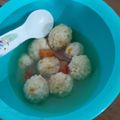Cooksnap dari Fanny Y untuk resep [MPASI 10M+] Bakso Ikan Oatmeal