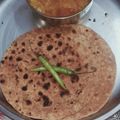 Gita dixit का कुकस्नैप जब उन्होंने मसाला पराठा (Masala Paratha recipe in hindi) बनाया था।