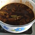 El cooksnap de Yazmin Luna cuando hizo Bistec en chile pasilla.
