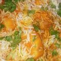 Samia Aijazz's cooksnap of when they made Sindhi chicken biryani.