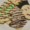 El cooksnap de Abril cuando hizo 🎅🏻❄️☃️ Galletitas de manteca ❄️ Galletitas navideñas - Decoración fácil paso a paso + Tips ☃️❄️🎅🏻.