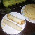 El cooksnap de Solange Herrera Goler cuando hizo Panqueques con manjar o mermelada 😍.
