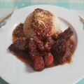 Cooksnap από dcroula στη συνταγή Μοσχαράκι κοκκινιστό με ρύζι μπασμάτι!!!