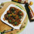 Sanjana Jai Lohana का कुकस्नैप जब उन्होंने मंचूरियन (Manchurian recipe in Hindi) बनाया था।