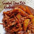 Cooksnap Mardiana Jaafar semasa beliau membuat Sambal Bilis Kentang.