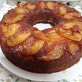 El cooksnap de Daniela Libarona cuando hizo Torta de manzana invertida.