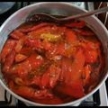 El cooksnap de maritavanolivanoli cuando hizo Morrones dulces en conserva Carlita.