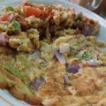 Amna Faisal's cooksnap of when they made Eggs omlete.