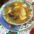 El cooksnap de Yorli cuando hizo Sopa de Costillas de Res y Verduras.