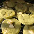 El cooksnap de Rocio Barzola cuando hizo Galletas de té matcha con chips de chocolate blanco.