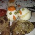 El cooksnap de Joita Espinoza cuando hizo Huevos relleno para navidad 🐣.