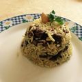 El cooksnap de Javier Alfaro cuando hizo Arroz libanés.