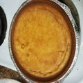 El cooksnap de Icela Toscano cuando hizo Pay de queso.