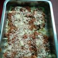 El cooksnap de Solange Albelo cuando hizo Canelones de acelga y carne picada.