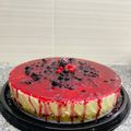 El cooksnap de Brenda Larrea cuando hizo Cheesecake.