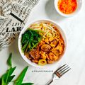 Cooksnap dari fransiska arie untuk resep Mie Kangkung Ayam Jamur