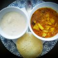 Passi Vikshali's cooksnap of when they made Dahi aloo.