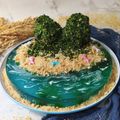 Cooksnap dari Rahayu Sartika Br. Sembiring untuk resep Island Cake (tanpa loyang bongkar pasang)