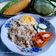 Cooksnap dari HerlinaCs Lim untuk resep 131. Nasi Goreng Ikan Asin Telur Ceplok
