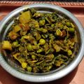 Varsha Ingole Bele's cooksnap of when they made पालक भाजी (palak bhaji recipe in marathi).
