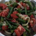 El cooksnap de Luu Ferroni cuando hizo Ensalada de chauchas, tomate y cebollas.