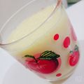 Muneeba 's cooksnap of when they made Mango shake.