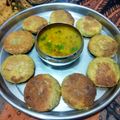 Archana Yadav's cooksnap of when they made Dal bafla.