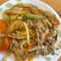 食べるの大好き♪♪'s cooksnap of when they made 家庭内リクエストNo1★我が家の焼うどん.