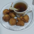 El cooksnap de Miriam Mello cuando hizo Buñuelos dulces.
