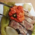 El cooksnap de anabelopez15 cuando hizo Escalivada tradicional.