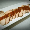 El cooksnap de Javier Gutierrez cuando hizo Lomo de cerdo envinado.